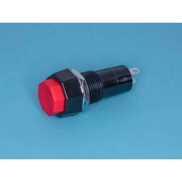 Переключатель BSW-6A  восьмиугольная б/ф красная  ДУБЛЬ