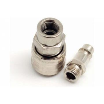 Набор переходников с быстросъём. соединением резьба 1/4 (2 шт) (70604) СЕРВИС КЛЮЧ