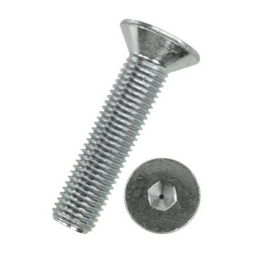 Винт М10х25 потайная головка (кл.пр. 10.9) (оцинк.) DIN 7991 крепления накладки Винт М10х25 потайная головка (кл.пр. 10.9) (оцинк.) DIN 7991 крепления накладки