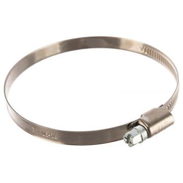 Хомут червячный 10мм ZIP 70/72-90мм ДУБЛЬ