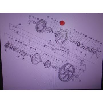 Клавиша КЗК-12-0212030 соломотряса (универс. под датчик) (1,5 мм) КЗС-812/1218
