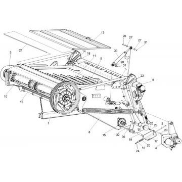 Решето КЗК-10-0260200 (ВР-09.01.03.000Б) верхнее КЗС-1218 НОВАТОР