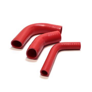 Патрубок радиатора МТЗ-80,82 (2шт) 70-1303001 верхний и 50-1303062 нижний (оранж. силикон) Патрубок радиатора МТЗ-80,82 (2шт) 70-1303001 верхний и 50-1303062 нижний (оранж. силикон)