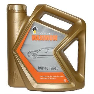Масло моторное 10W40 Maximum (SG/CD) (216,5л) полусин Роснефть