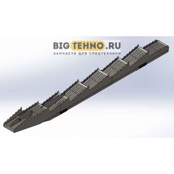 Клавиша КЗК-12-0212030 соломотряса (универс. под датчик) (1,5 мм) КЗС-812/1218