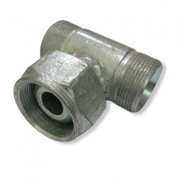 тройник S-36 М30х2 гайка/резьба/гайка тройник S-36 М30х2 гайка/резьба/гайка